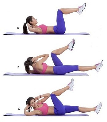 Bicycle-Exercise-to-reduce-belly-fat-in-seven-days