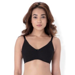 prettysecrets-black-solid-non-wired-non-padded-everyday-bra