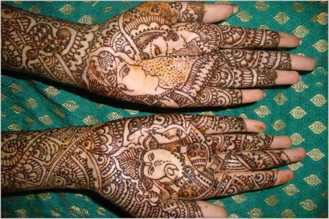 Ganesha-and-dulhan-mehndi-design-for-hands
