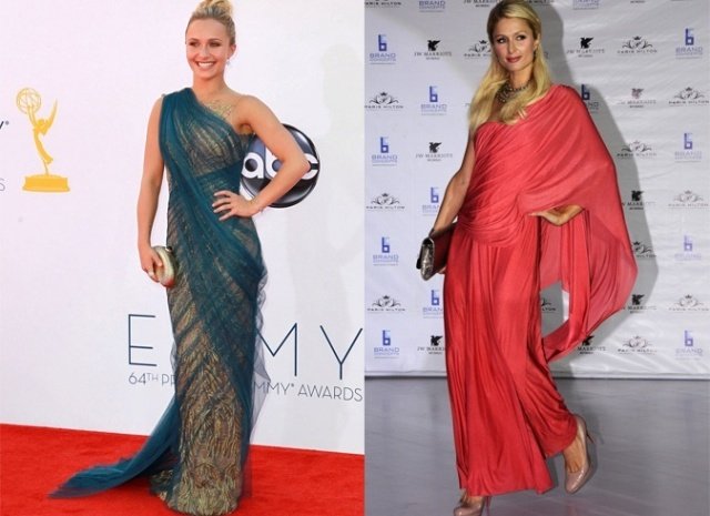 hollywood-celebs-in-saree-gown-styles