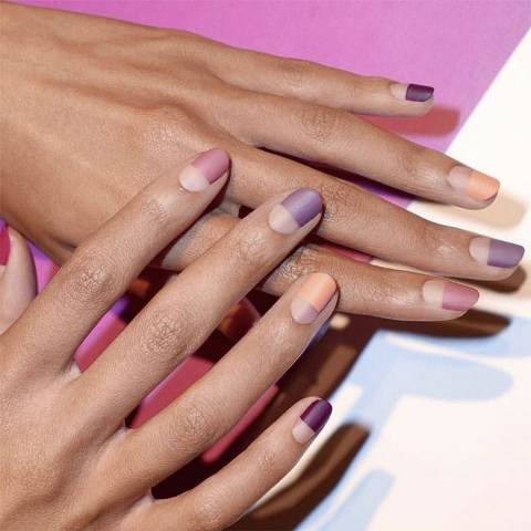 Trendy-Purple-Ombre-Nails-Design