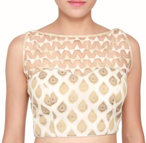Cream-and-gold-luxe-boat-neck-blouse