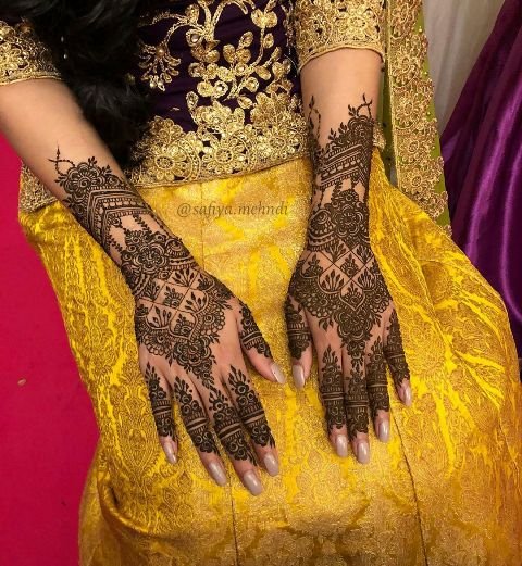 Modern Eid Mehndi Designs