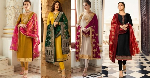 25 Latest Churidar Dress Designs For Women in 2024 Women Fashion Blog