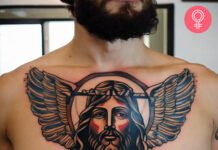 Man-with-a-Jesus-chest-tattoo